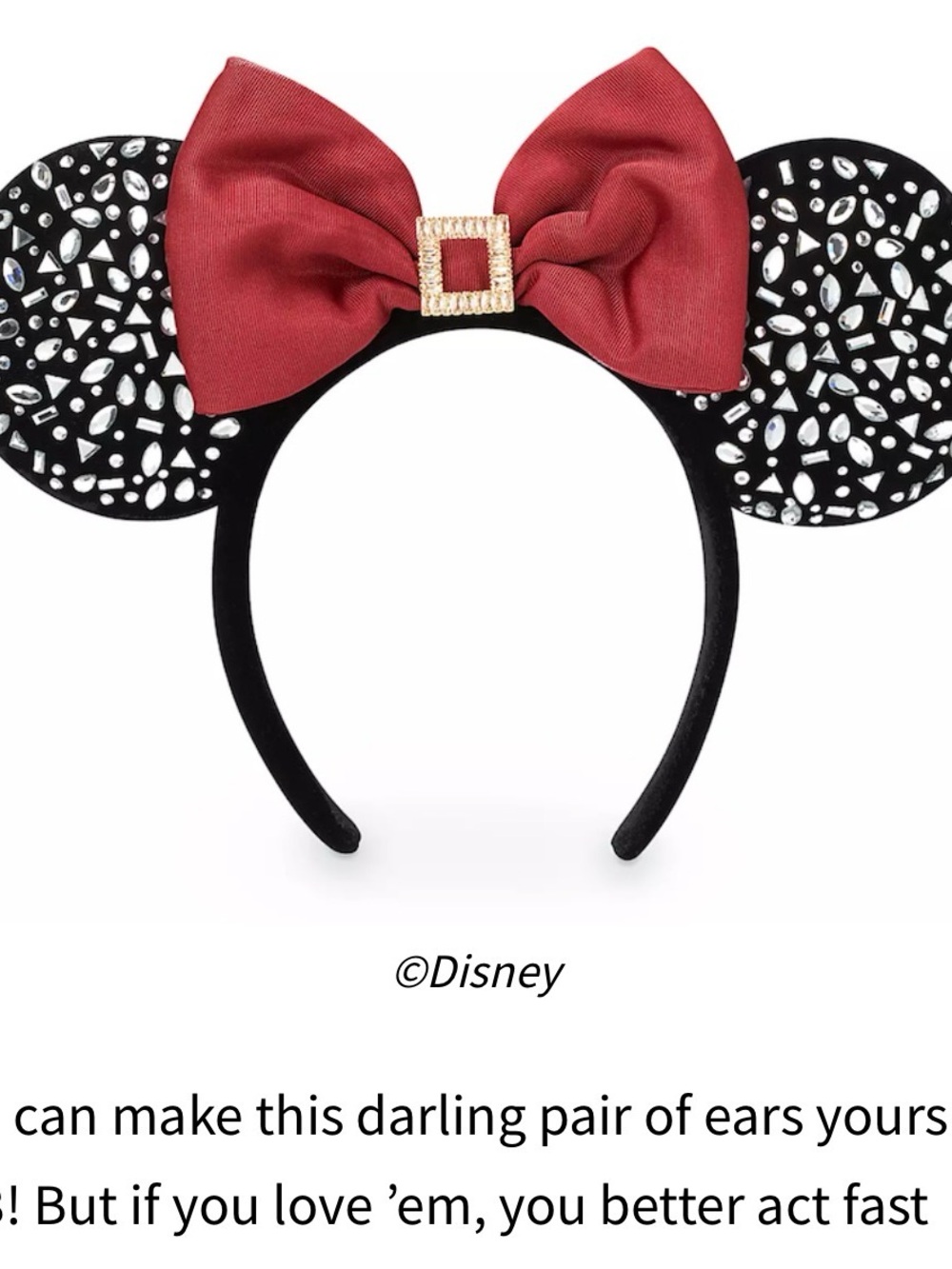 Baublebar x Disney designer ears
